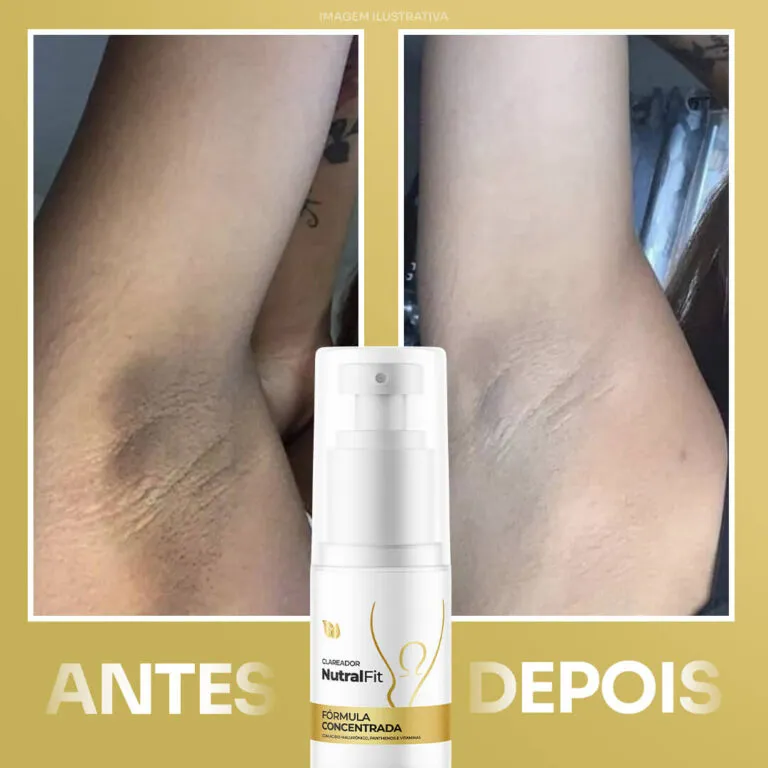 Creme clareador para virilha